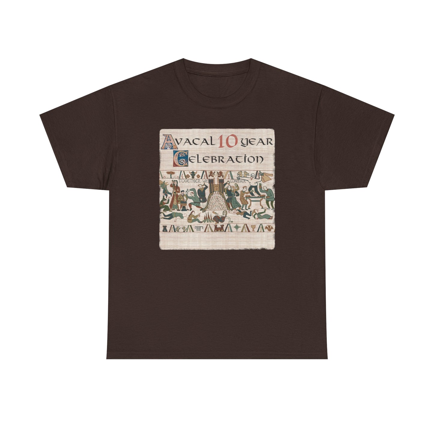 Bayeux Heavy Cotton Avacal 10 Year Celebration Tee