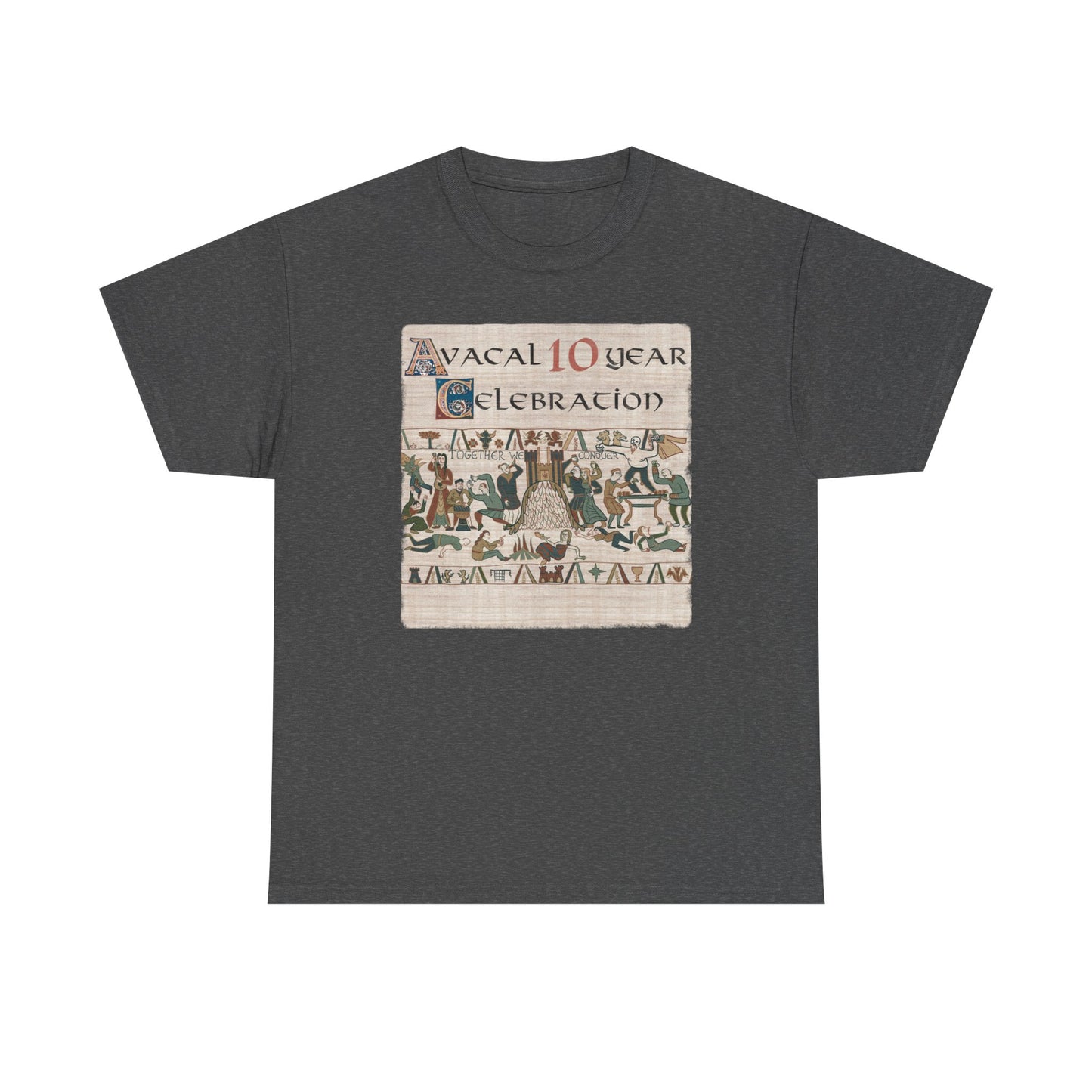 Bayeux Heavy Cotton Avacal 10 Year Celebration Tee