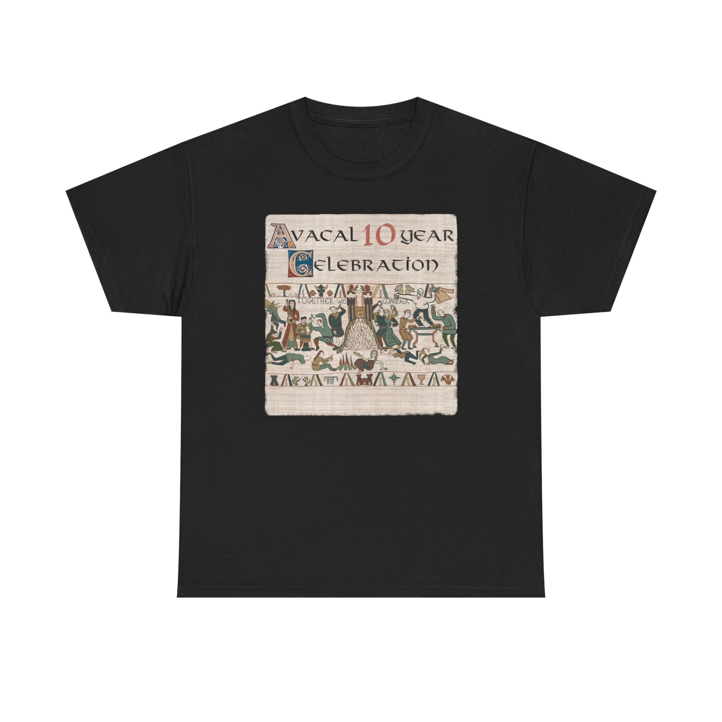 Bayeux Heavy Cotton Avacal 10 Year Celebration Tee