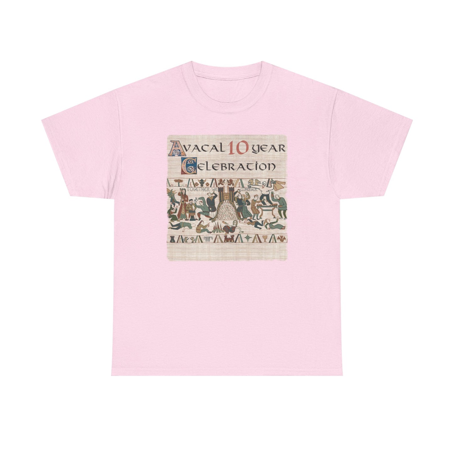 Bayeux Heavy Cotton Avacal 10 Year Celebration Tee