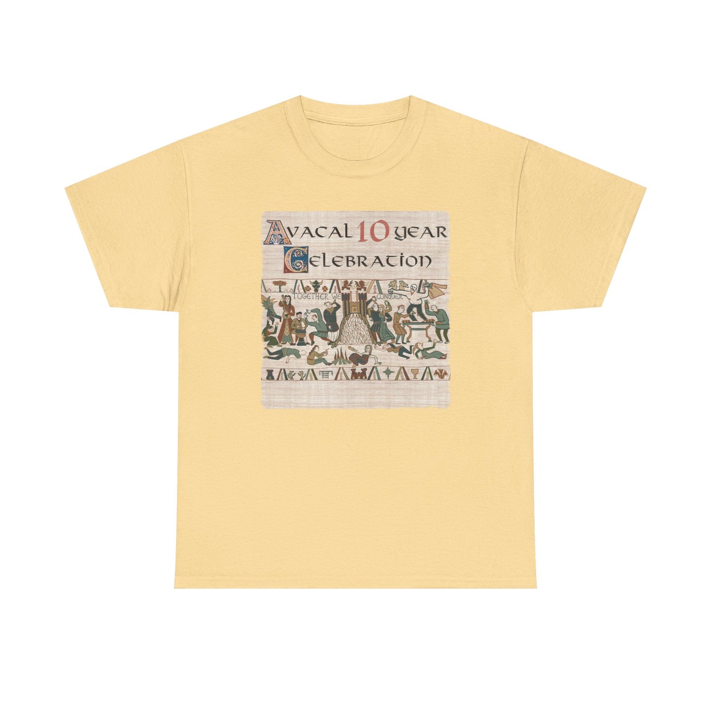 Bayeux Heavy Cotton Avacal 10 Year Celebration Tee