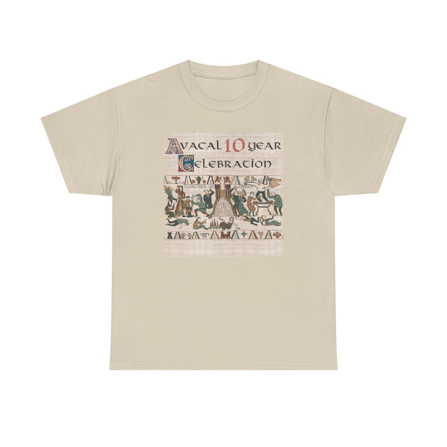 Bayeux Heavy Cotton Avacal 10 Year Celebration Tee