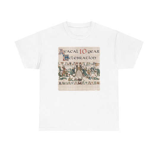 Bayeux Heavy Cotton Avacal 10 Year Celebration Tee