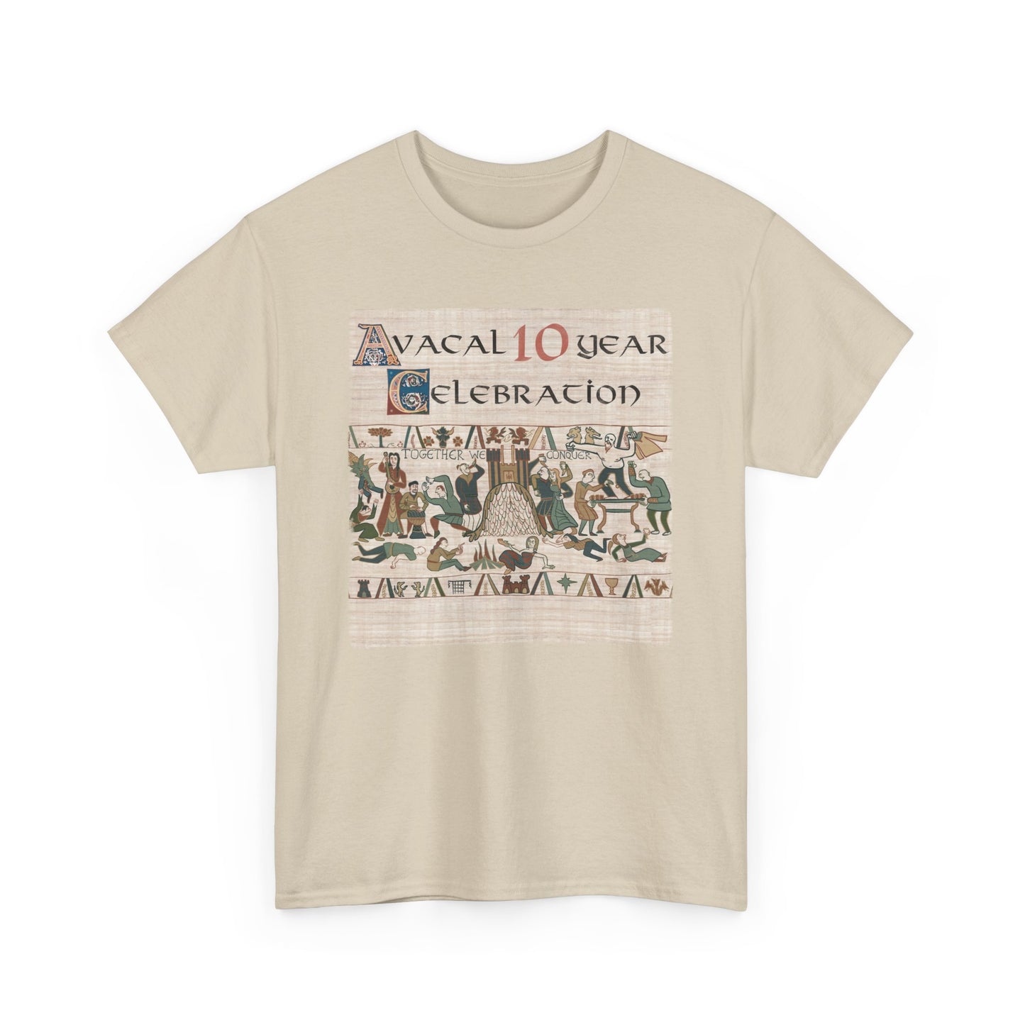 Bayeux Heavy Cotton Avacal 10 Year Celebration Tee