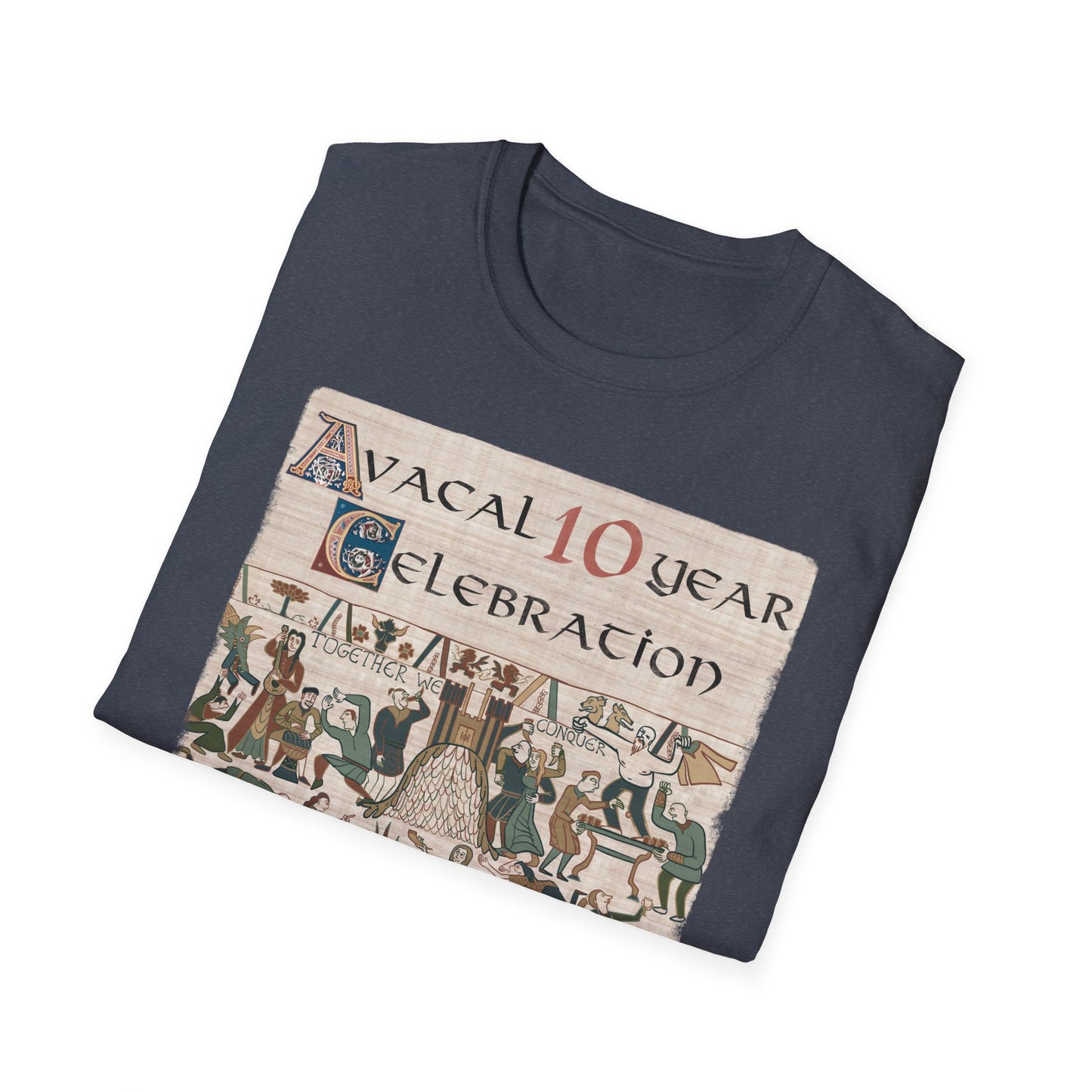 Bayeux Softstyle Avacal 10 Year Celebration Unisex T-Shirt