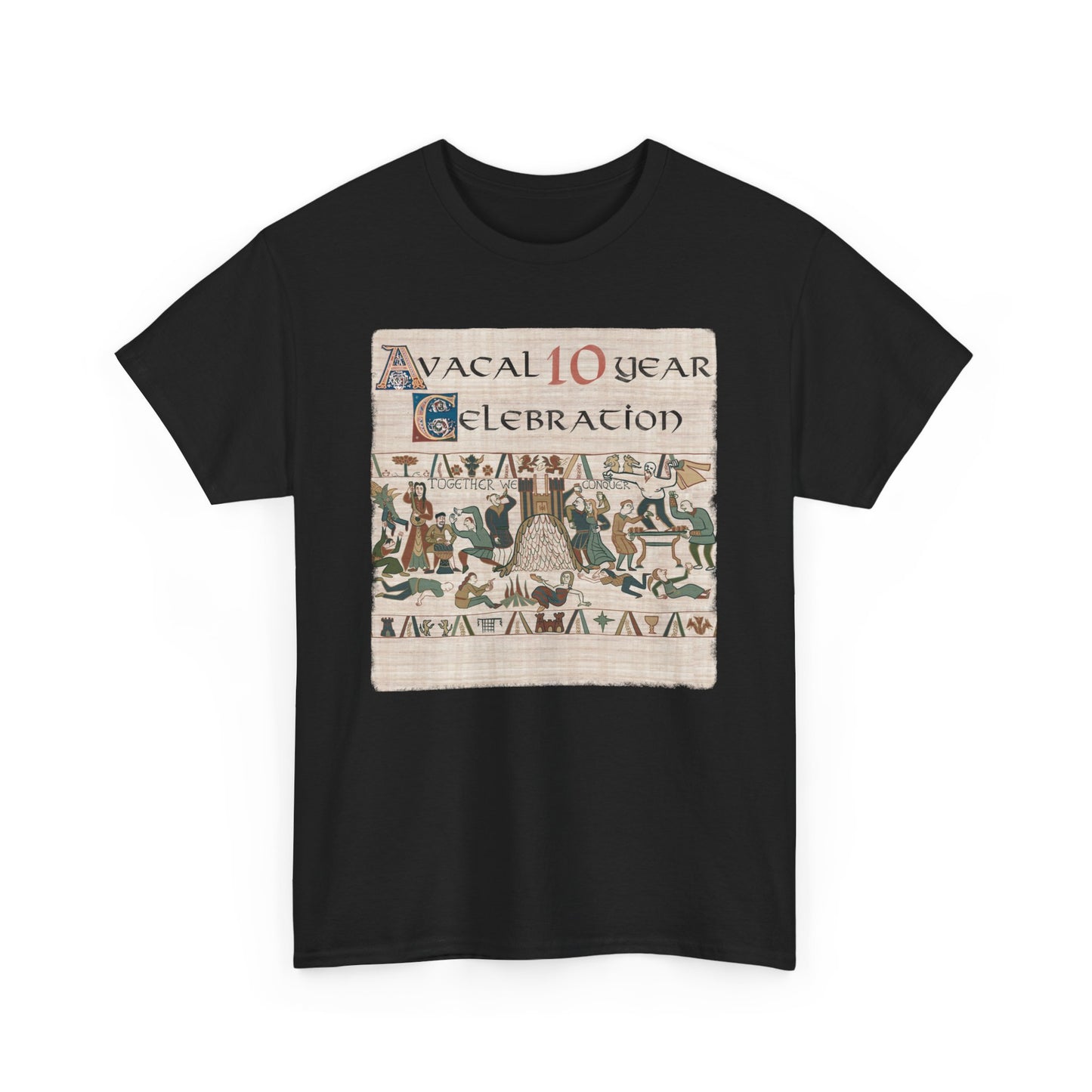 Bayeux Heavy Cotton Avacal 10 Year Celebration Tee