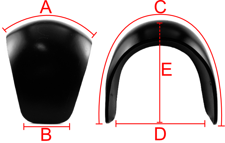 Simple Knee Cop (Light) - Pair