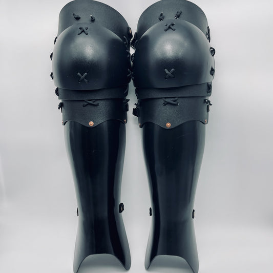 Deluxe Poleyn Greaves